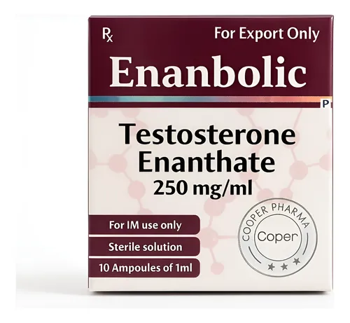Testosterone Enanthate - Enantbolic 250mg x 5 amps