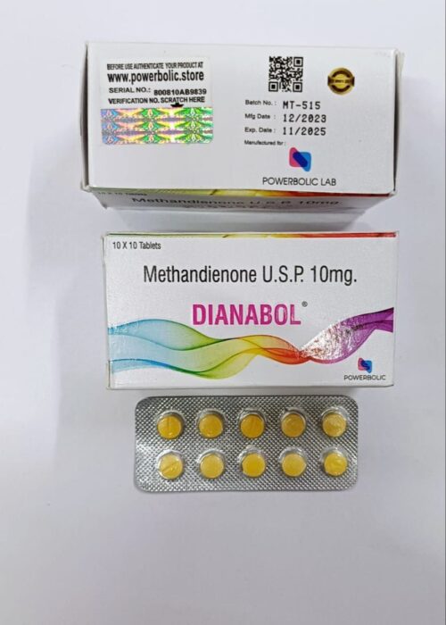 Dianabol - Methanabolic 10mg x 100 Tablets