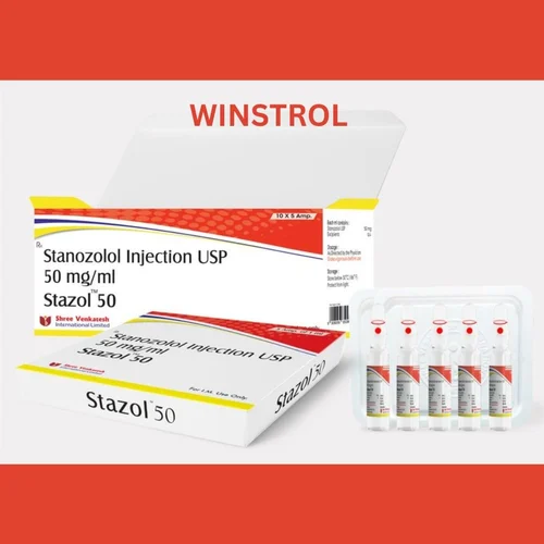 Winstrol Depot 50mg × 5 amps (Asian Pharma)